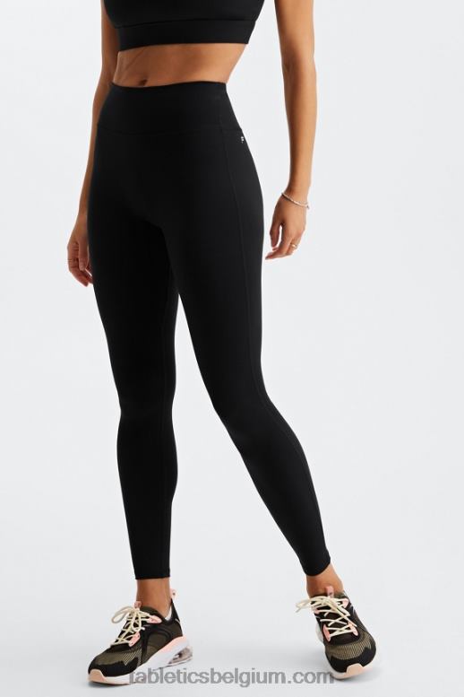 zwart vrouwen trinity motion365 legging met hoge taille 78 Fabletics LH20J1109