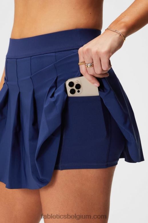driftscape/bleke iris vrouwen plissérok met ingebouwde short Fabletics LH20J623