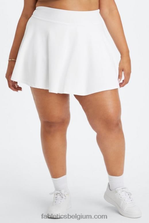 klassiek grijs heide/tin vrouwen volant rok Fabletics LH20J634