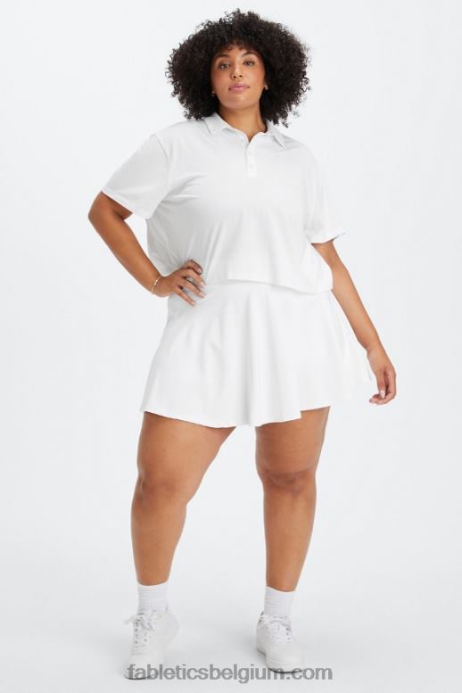 klassiek grijs heide/tin vrouwen volant rok Fabletics LH20J634