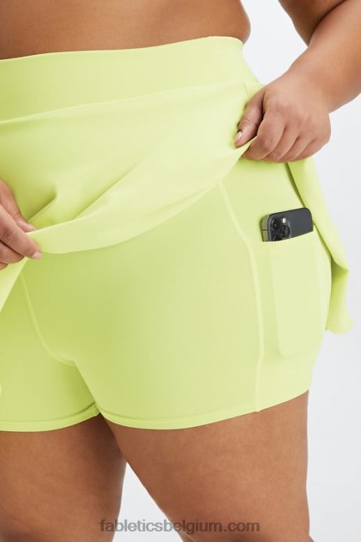 licht brons/terra vrouwen volant rok Fabletics LH20J647