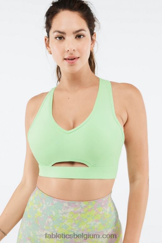 aloë vrouwen low impact keyhole sportbeha Fabletics LH20J1491