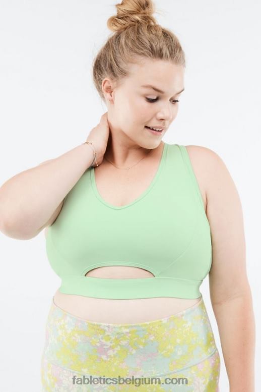 aloë vrouwen low impact keyhole sportbeha Fabletics LH20J1492
