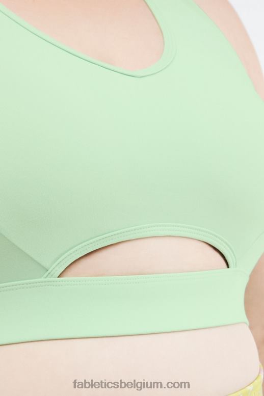 aloë vrouwen low impact keyhole sportbeha Fabletics LH20J1492