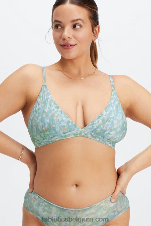 daglicht tuin vrouwen fijn aanvoelende triangelbralette Fabletics LH20J1542