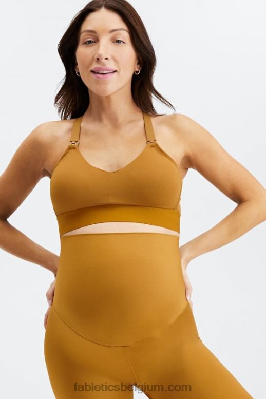 donker brons vrouwen zwangerschap voedingsbeha Fabletics LH20J1602