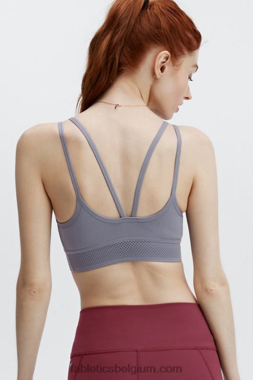 donkere regenwolk vrouwen jenni sculptknit sportbeha Fabletics LH20J1635