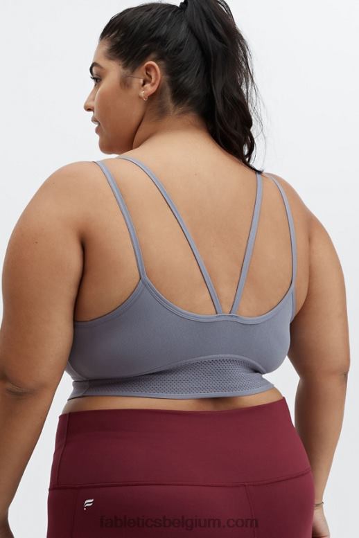 donkere regenwolk vrouwen jenni sculptknit sportbeha Fabletics LH20J1636