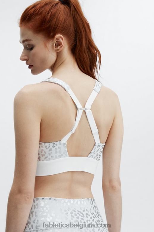 folie stealth/wit vrouwen de hele dag elke dag beha 101 Fabletics LH20J1469