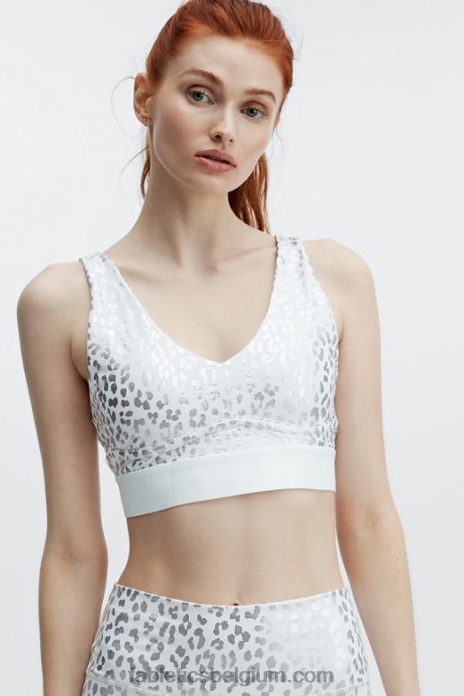folie stealth/wit vrouwen de hele dag elke dag beha 101 Fabletics LH20J1469