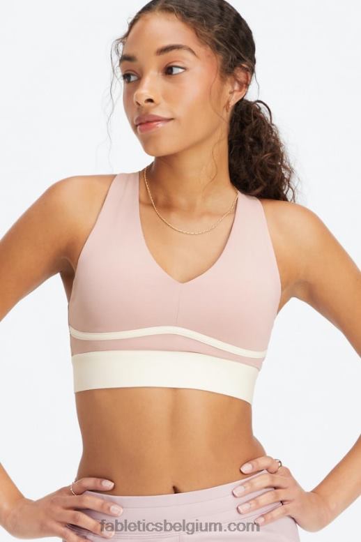 gedempt mauve / zilverreiger vrouwen de hele dag elke dag beha 101 Fabletics LH20J1471