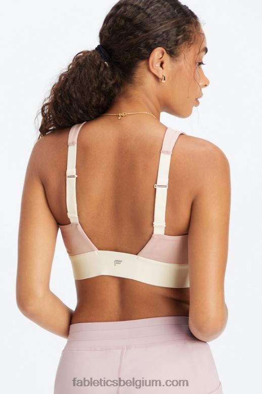 gedempt mauve / zilverreiger vrouwen de hele dag elke dag beha 101 Fabletics LH20J1471