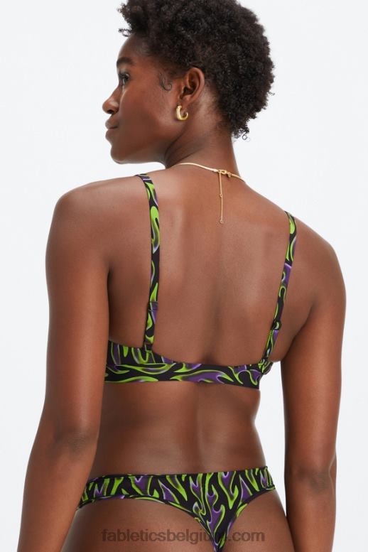 gloed meisje vrouwen fijn aanvoelende triangelbralette Fabletics LH20J1537