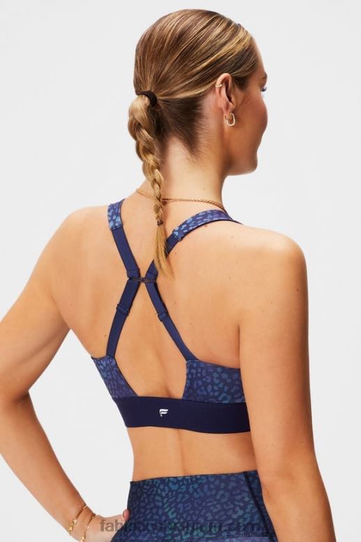 heatmap luipaard/donkerblauw vrouwen de hele dag elke dag bh 100 Fabletics LH20J1466