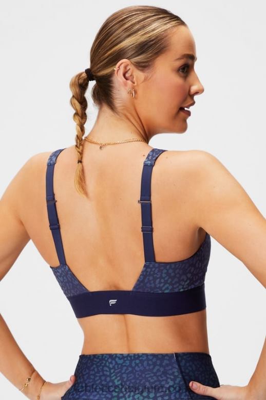heatmap luipaard/donkerblauw vrouwen de hele dag elke dag bh 100 Fabletics LH20J1466