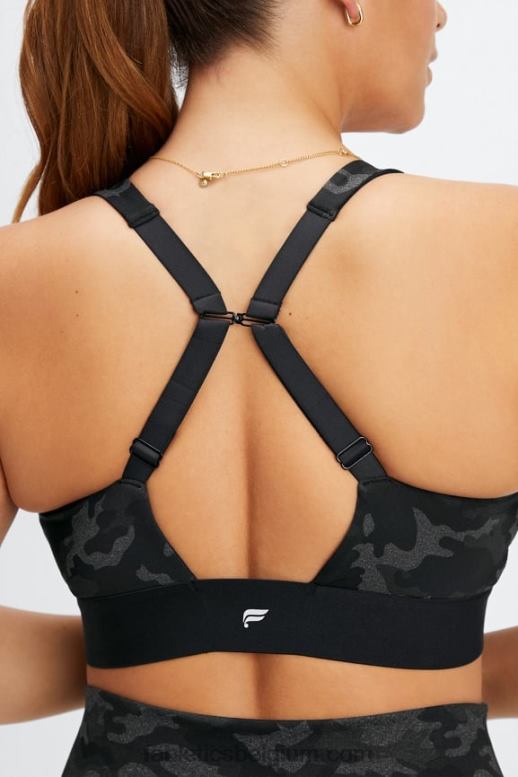 houtskool camouflage vrouwen de hele dag elke dag beha 102 Fabletics LH20J1476