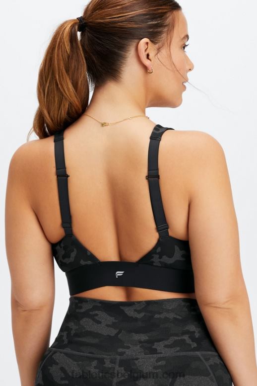 houtskool camouflage vrouwen de hele dag elke dag beha 102 Fabletics LH20J1476