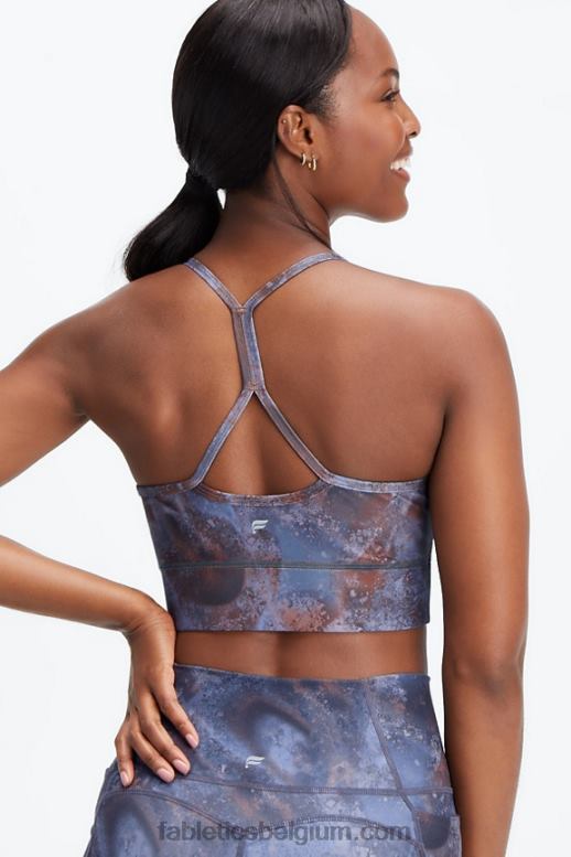 interstellair/poederblauw vrouwen emersyn omkeerbare bralette Fabletics LH20J1580