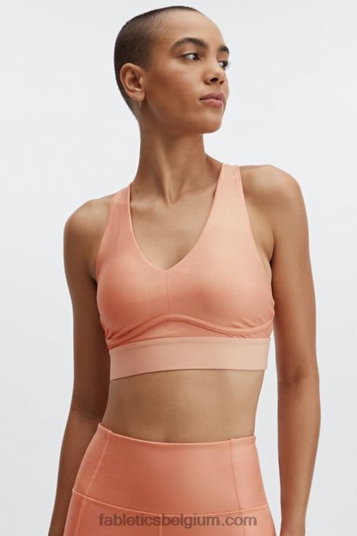 iriserend koper / berkenhout vrouwen de hele dag elke dag beha 103 Fabletics LH20J1481