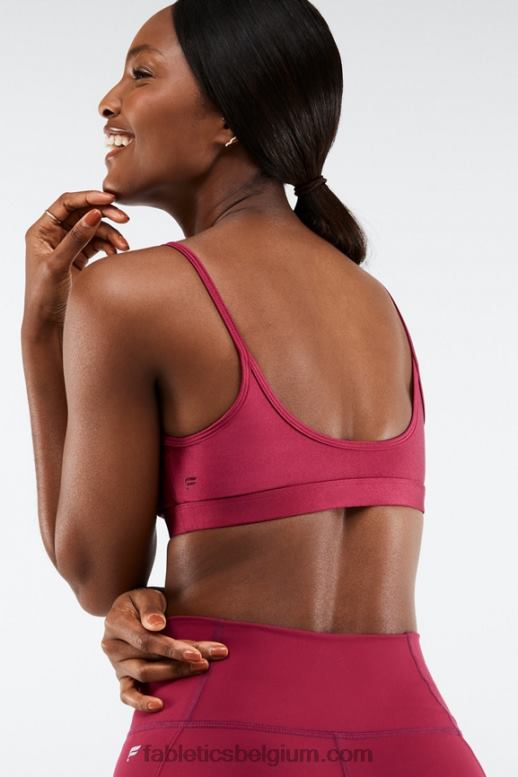 kersen barsten schijnen vrouwen adley lage impact sportbeha Fabletics LH20J1653