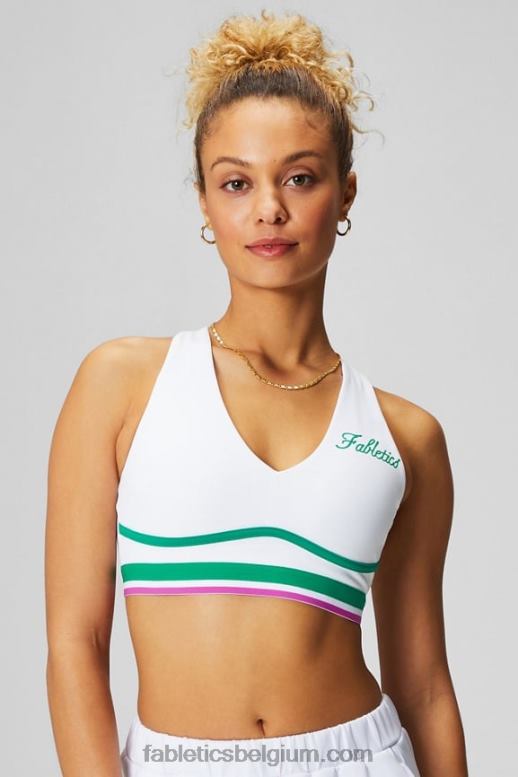 klassiek wit/multistrepen/grafisch vrouwen de hele dag elke dag bh 100 Fabletics LH20J1463