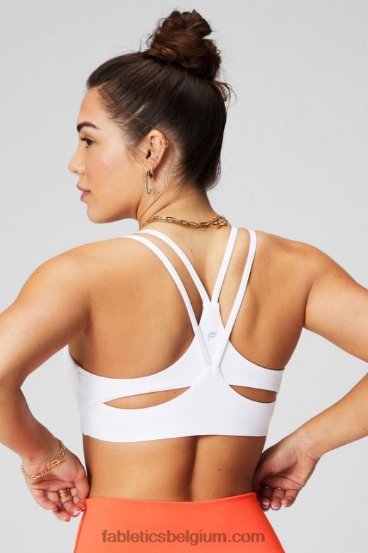 klassiek wit vrouwen belangrijkste low-impact bh Fabletics LH20J1451