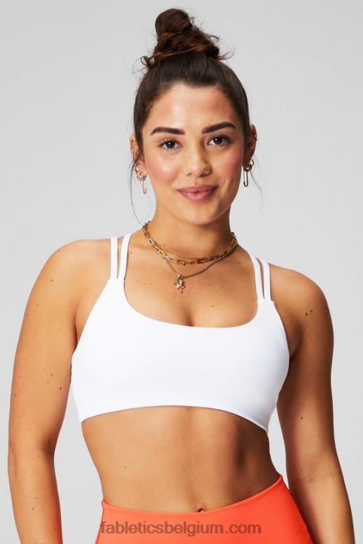 klassiek wit vrouwen belangrijkste low-impact bh Fabletics LH20J1451