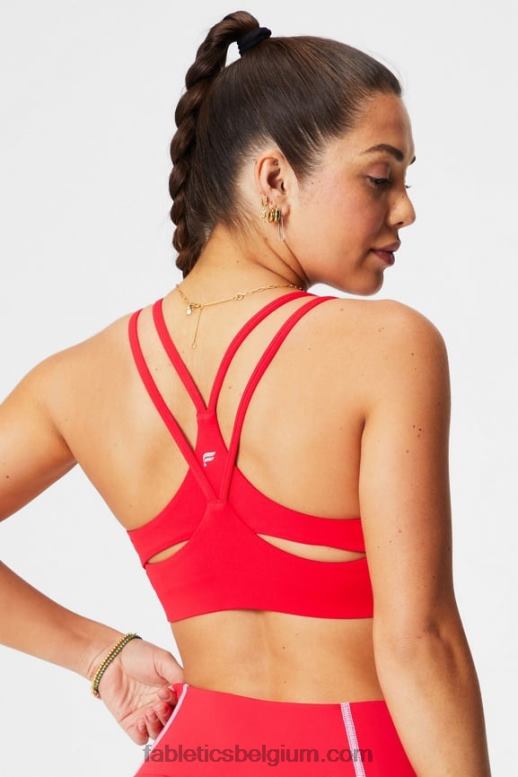 klassieke kers vrouwen belangrijkste low-impact bh Fabletics LH20J1450