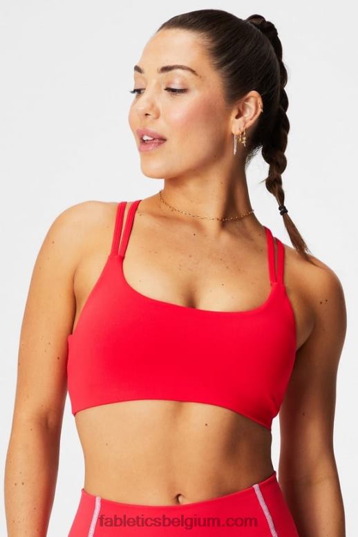 klassieke kers vrouwen belangrijkste low-impact bh Fabletics LH20J1450
