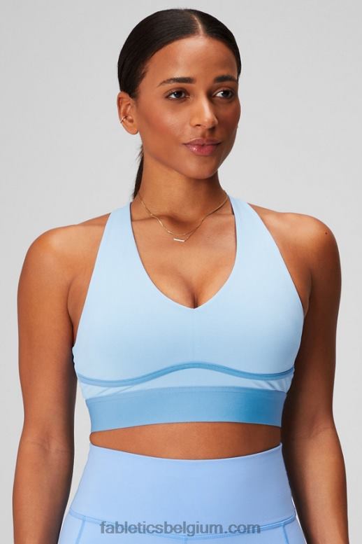 klokje/blauwe bloesem vrouwen de hele dag elke dag bh 100 Fabletics LH20J1465
