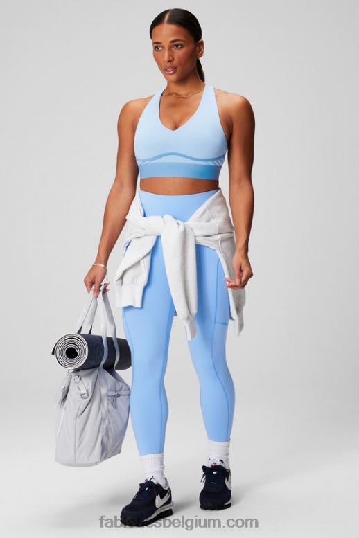 klokje/blauwe bloesem vrouwen de hele dag elke dag bh 100 Fabletics LH20J1465