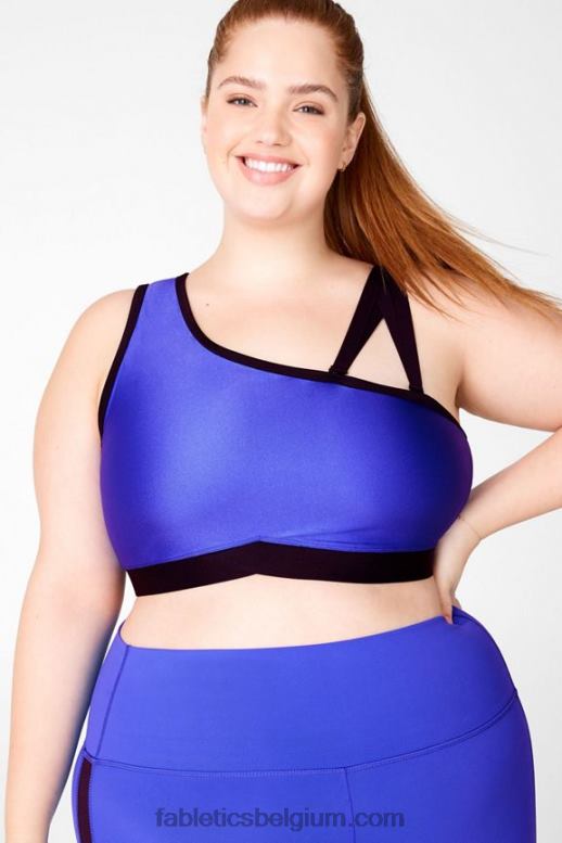 lapis/zwart vrouwen winn iii lage impact sportbeha Fabletics LH20J1689