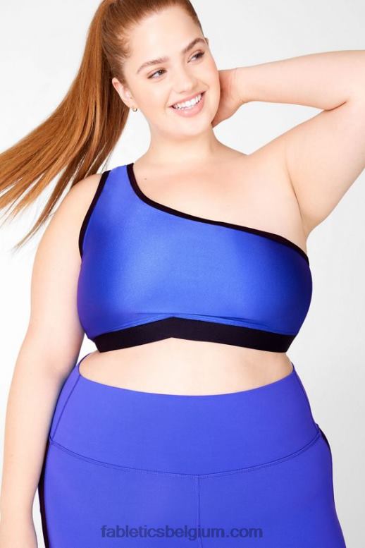 lapis/zwart vrouwen winn iii lage impact sportbeha Fabletics LH20J1690