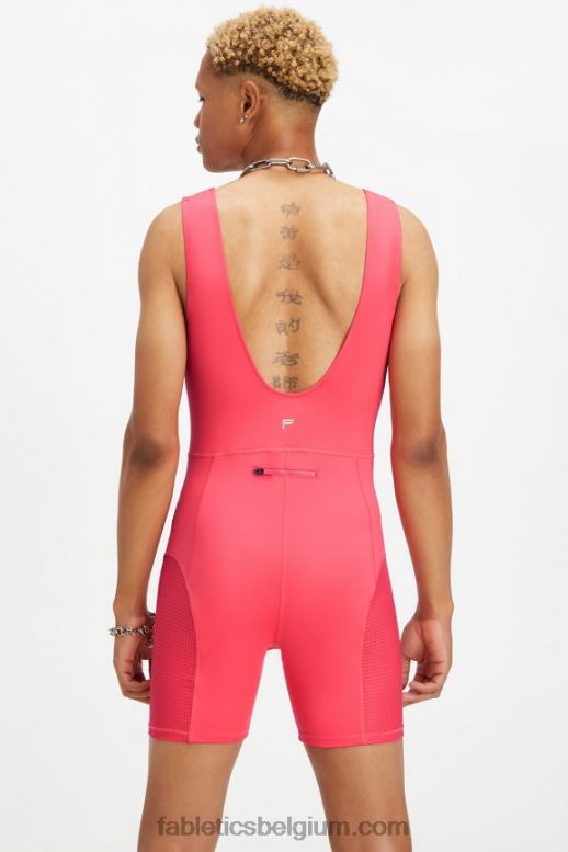 magenta rood vrouwen brianna trots rompertje Fabletics LH20J1613