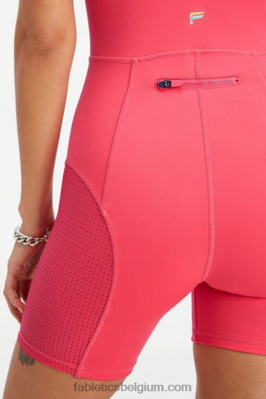 magenta rood vrouwen brianna trots rompertje Fabletics LH20J1613