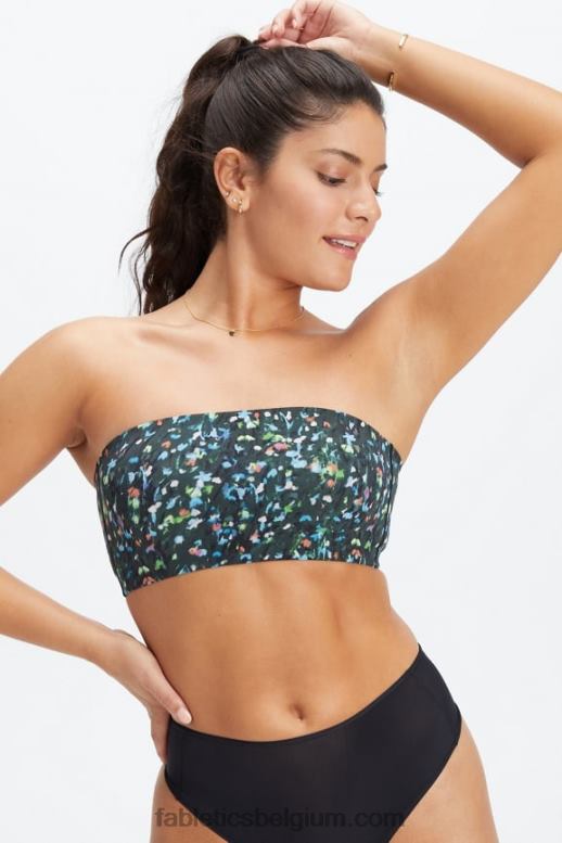 middernacht tuin vrouwen fijn aanvoelende bandeau-bralette Fabletics LH20J1565