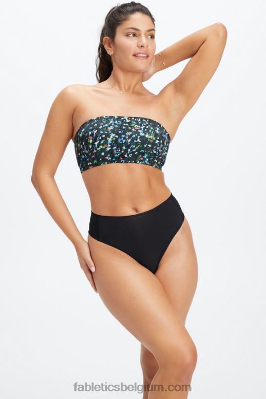 middernacht tuin vrouwen fijn aanvoelende bandeau-bralette Fabletics LH20J1565