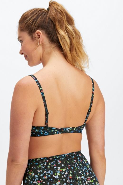 middernacht tuin vrouwen fijn aanvoelende triangelbralette Fabletics LH20J1540