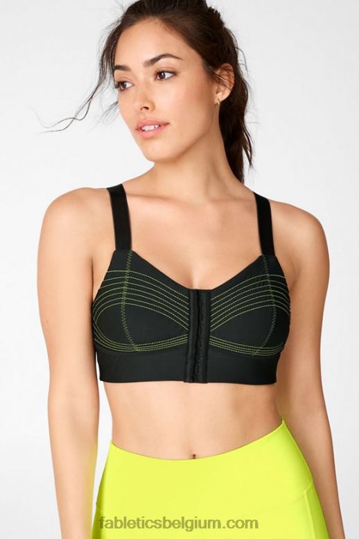 nachtschaduw/neon vrouwen ines low impact sportbeha Fabletics LH20J1676