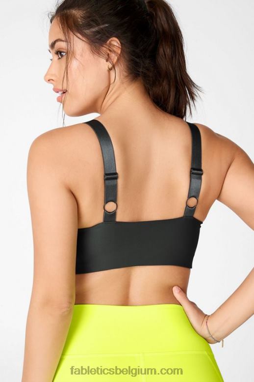 nachtschaduw/neon vrouwen ines low impact sportbeha Fabletics LH20J1676