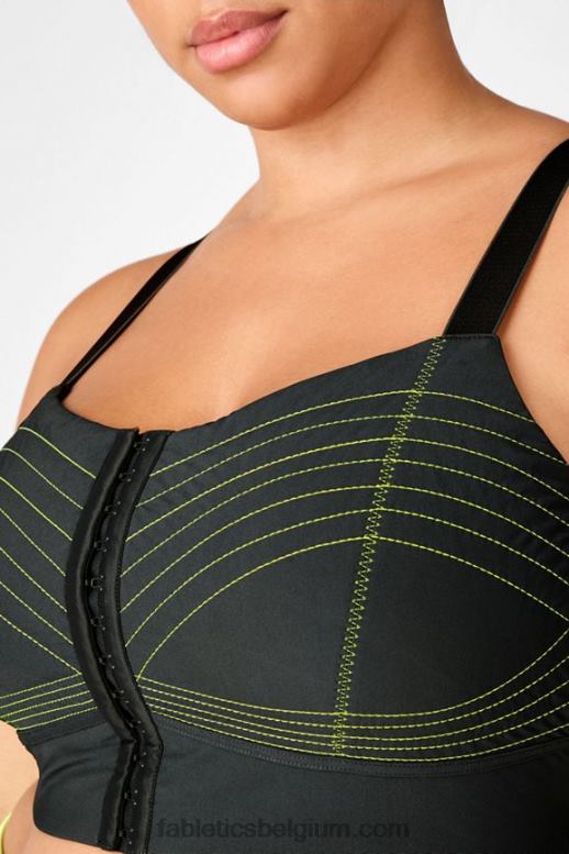 nachtschaduw/neon vrouwen ines low impact sportbeha Fabletics LH20J1677