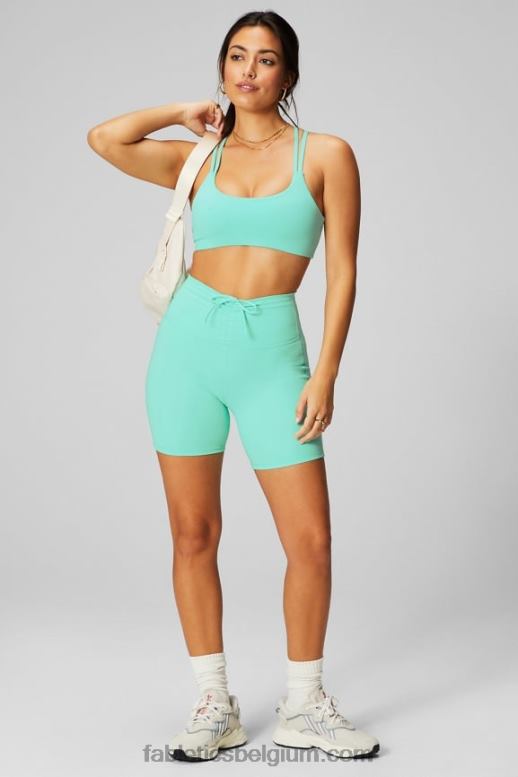 neonverlichting bij het zwembad vrouwen belangrijkste low-impact bh Fabletics LH20J1453