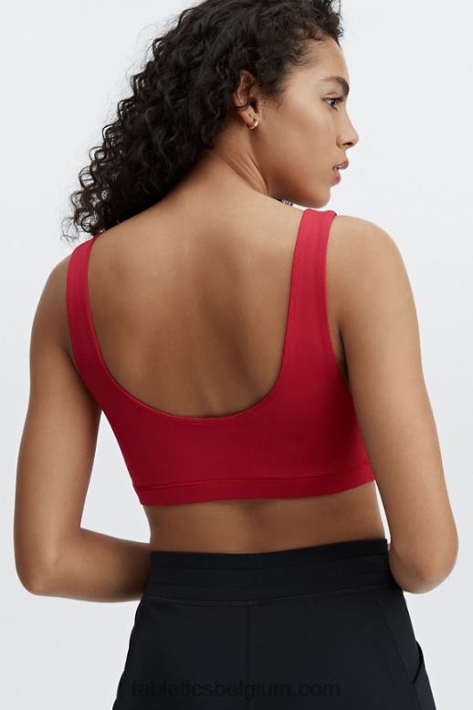 rio rood vrouwen lola sportbeha met lage impact Fabletics LH20J1621