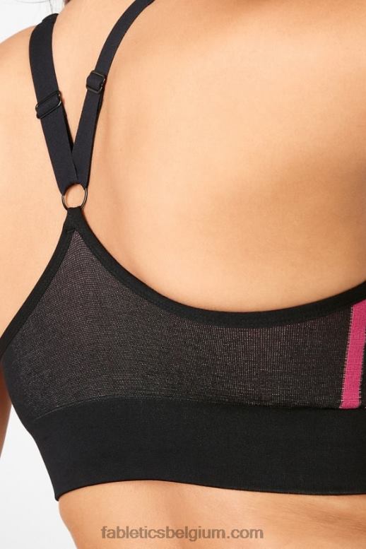 roze streep multi vrouwen aisley naadloze bh Fabletics LH20J1671