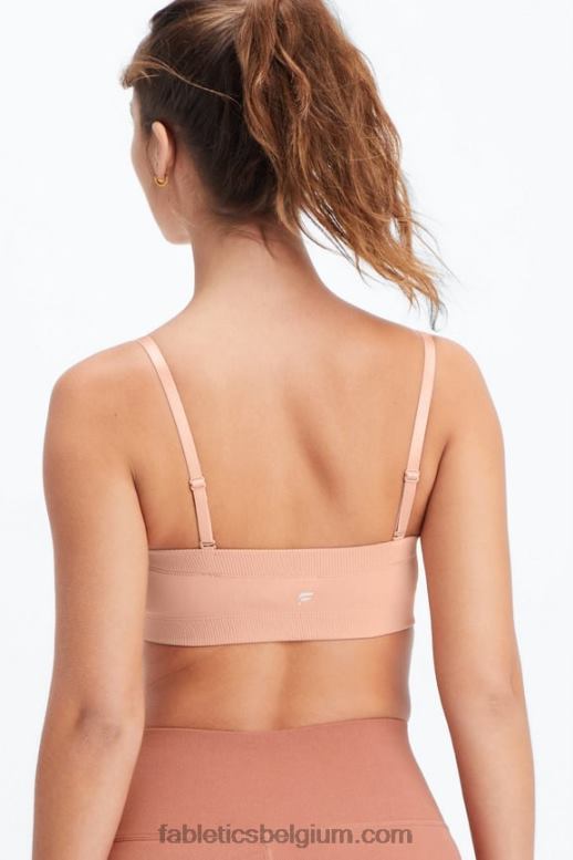 sandelhout vrouwen camilla sculpt gebreide bandeau Fabletics LH20J1578