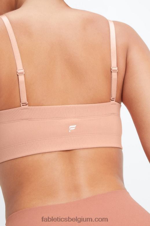 sandelhout vrouwen camilla sculpt gebreide bandeau Fabletics LH20J1578