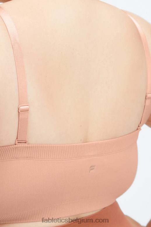 sandelhout vrouwen camilla sculpt gebreide bandeau Fabletics LH20J1579