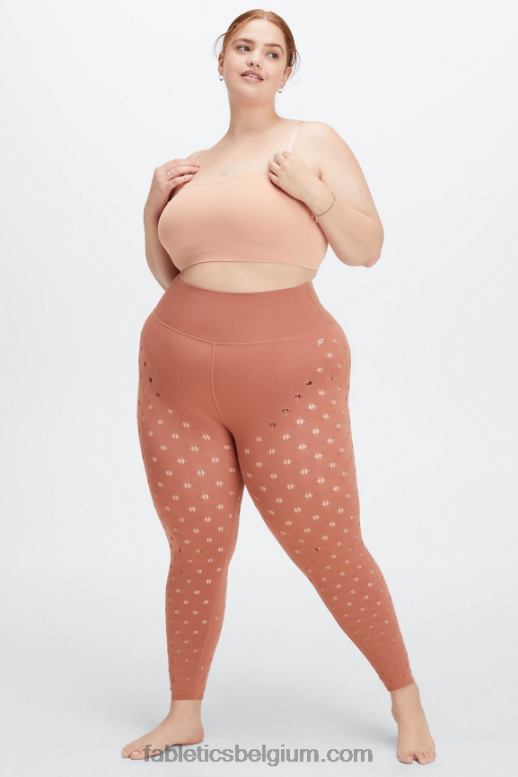 sandelhout vrouwen camilla sculpt gebreide bandeau Fabletics LH20J1579