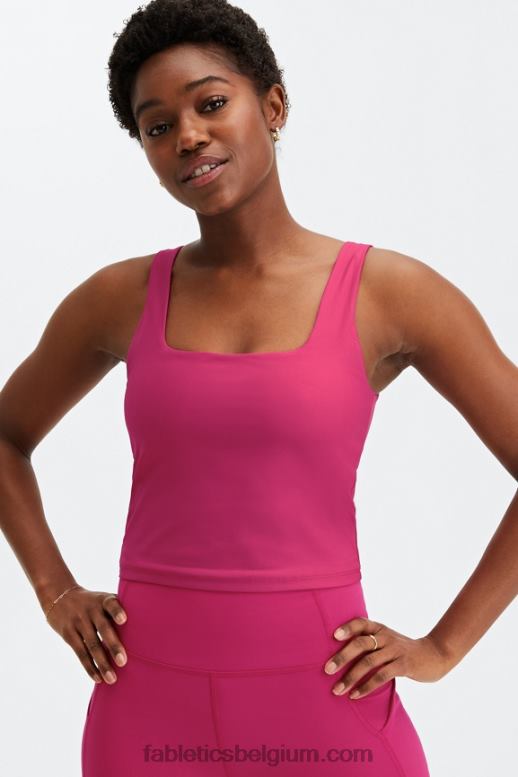 sangria vrouwen lydia ingebouwde bh-tank Fabletics LH20J1587