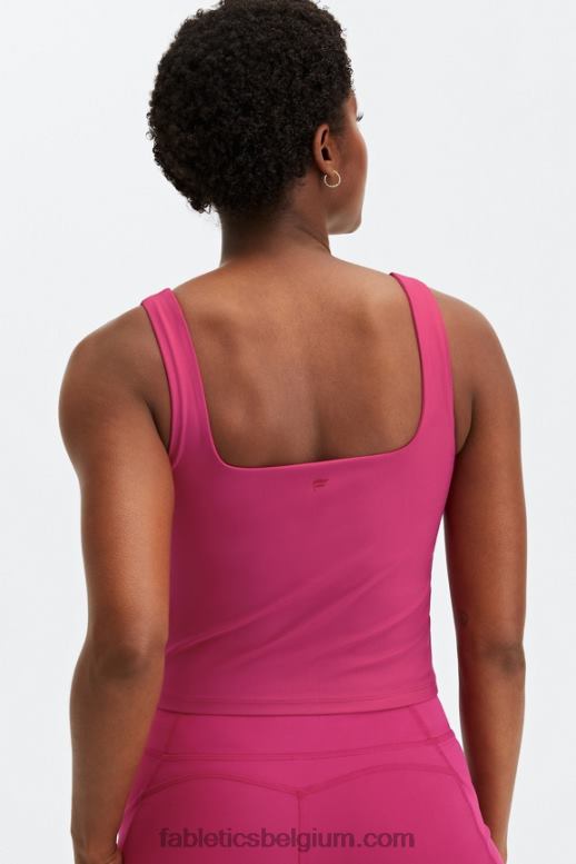 sangria vrouwen lydia ingebouwde bh-tank Fabletics LH20J1587